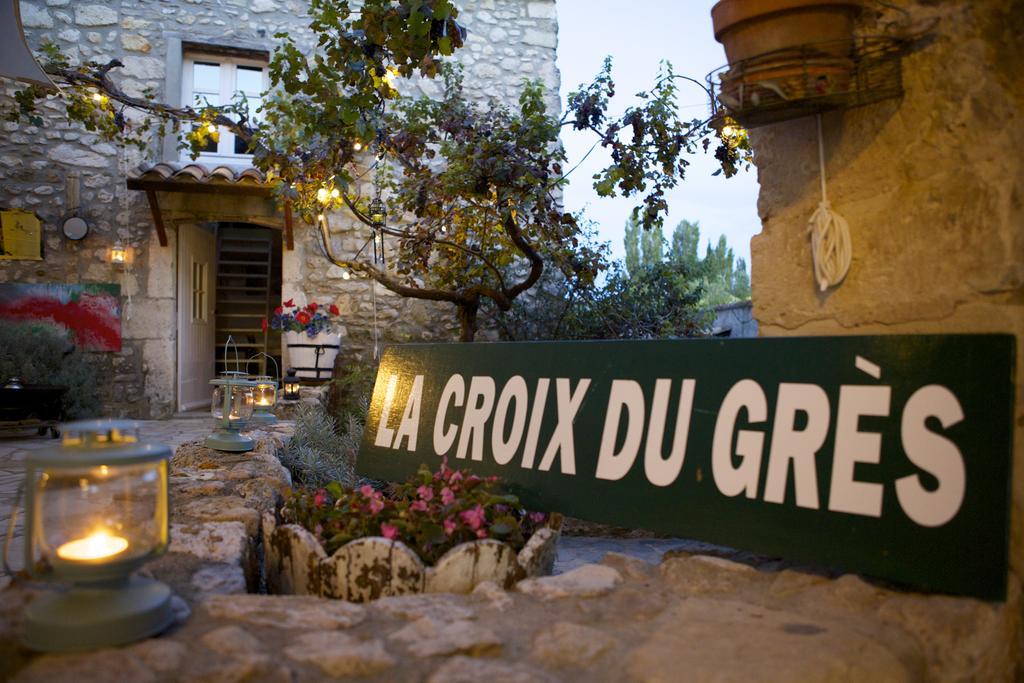 Gites De La Croix Du Gres (Adults Only) Valaurie Exterior foto